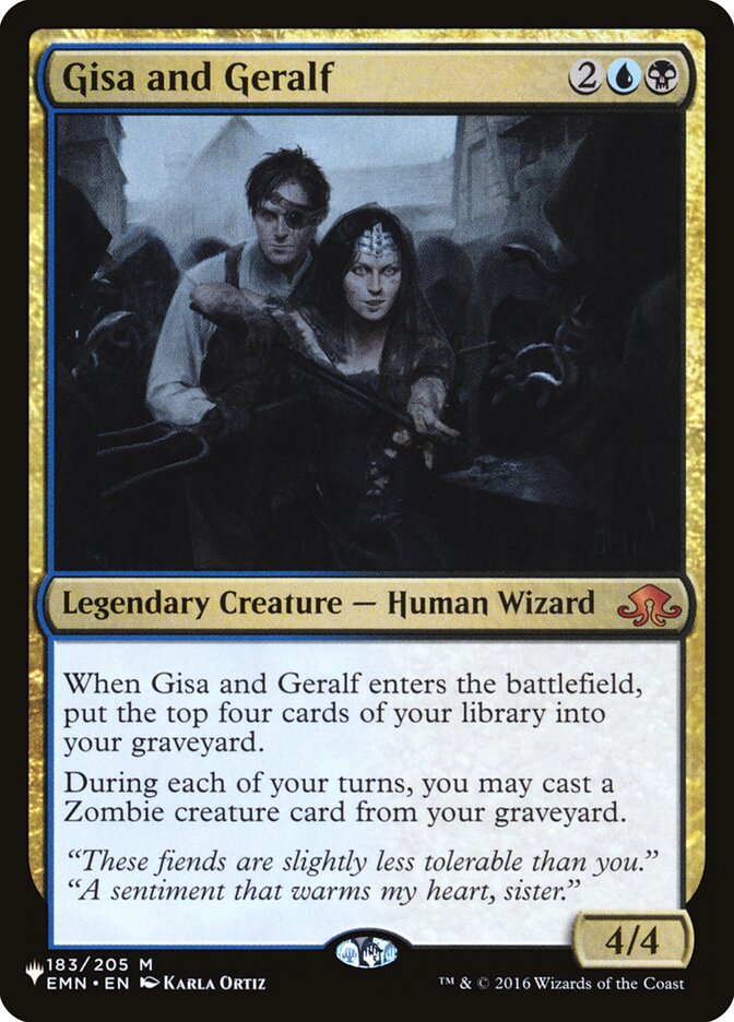 Gisa and Geralf [The List] | Devastation Store