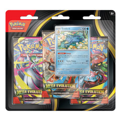 Scarlet & Violet: Mega Evolution - 3 Pack Blister ES | Devastation Store
