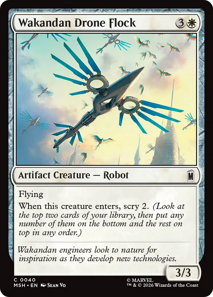 Wakandan Drone Flock [Marvel Super Heroes] | Devastation Store