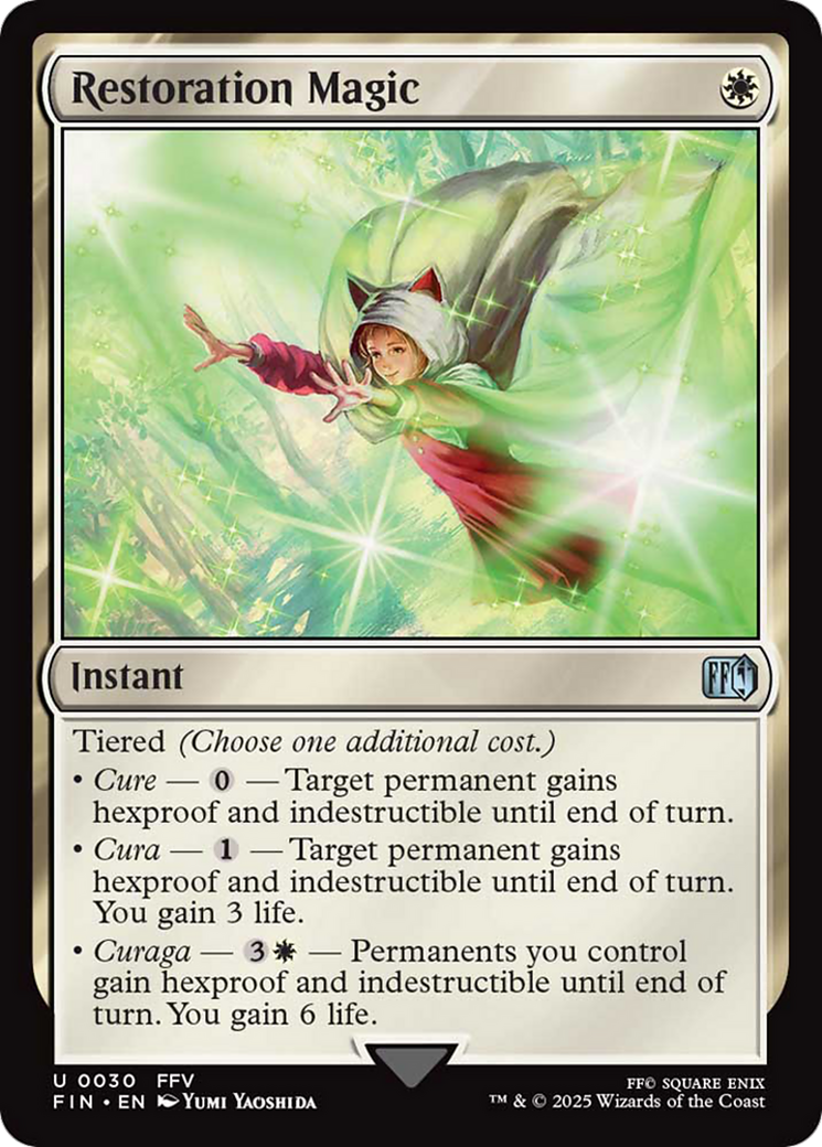 Restoration Magic [FINAL FANTASY] | Devastation Store