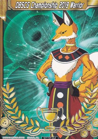 DBSCG Championship 2019 Warrior (Merit Card) - Universe 8 "Liqueur" (8) [Tournament Promotion Cards] | Devastation Store