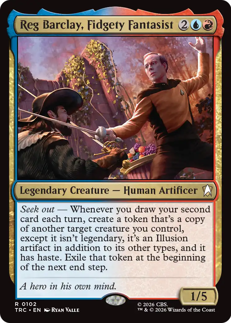 Reg Barclay, Fidgety Fantasist [Star Trek Commander] | Devastation Store