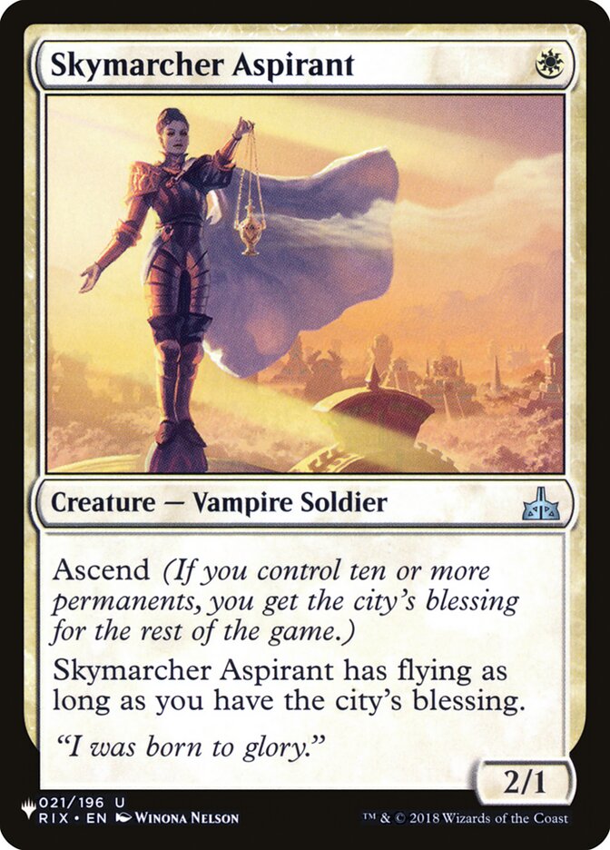 Skymarcher Aspirant [The List] | Devastation Store
