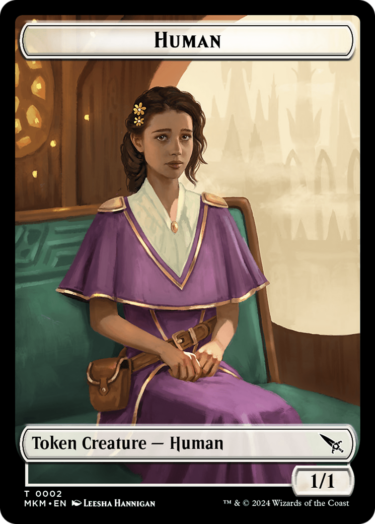 Thopter (0020) // Human Double-Sided Token [Murders at Karlov Manor Tokens] | Devastation Store