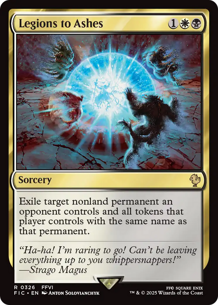 Legions to Ashes [FINAL FANTASY Commander] | Devastation Store