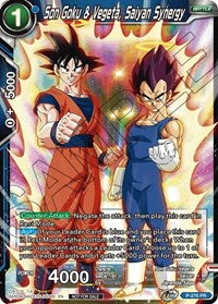 Son Goku & Vegeta, Saiyan Synergy (Unison Warrior Series Tournament Pack Vol.3) (P-276) [Tournament Promotion Cards] | Devastation Store