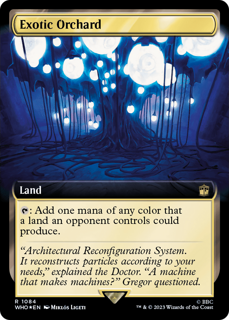 Exotic Orchard (Extended Art) (Surge Foil) [Doctor Who] | Devastation Store