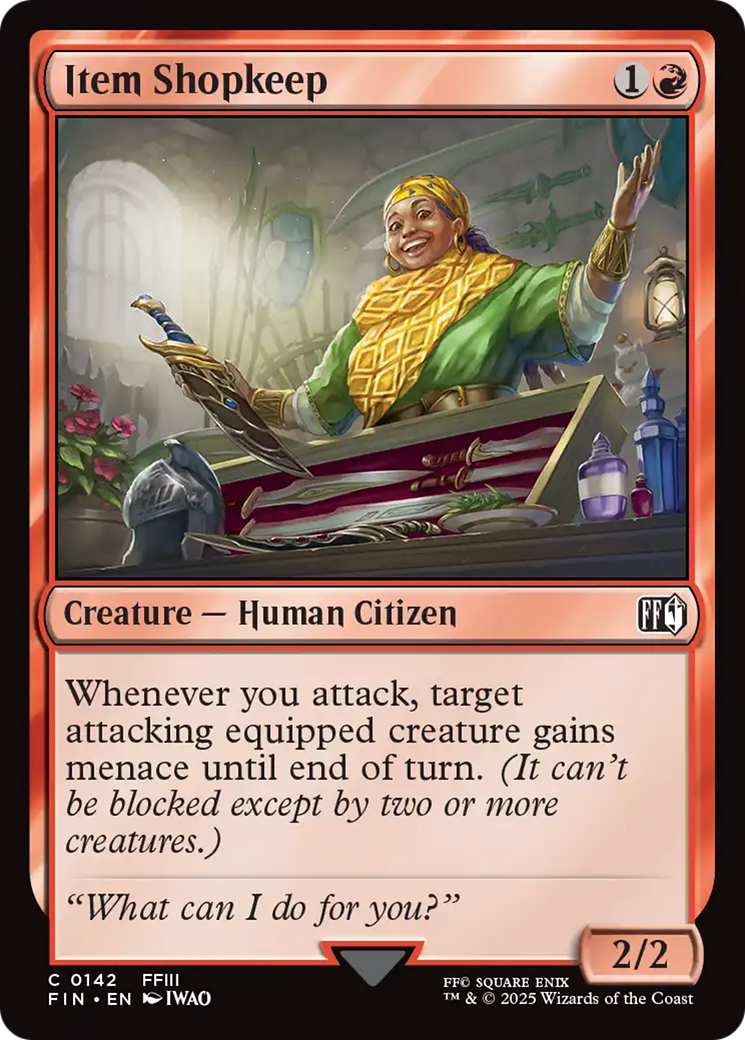 Item Shopkeep [FINAL FANTASY] | Devastation Store