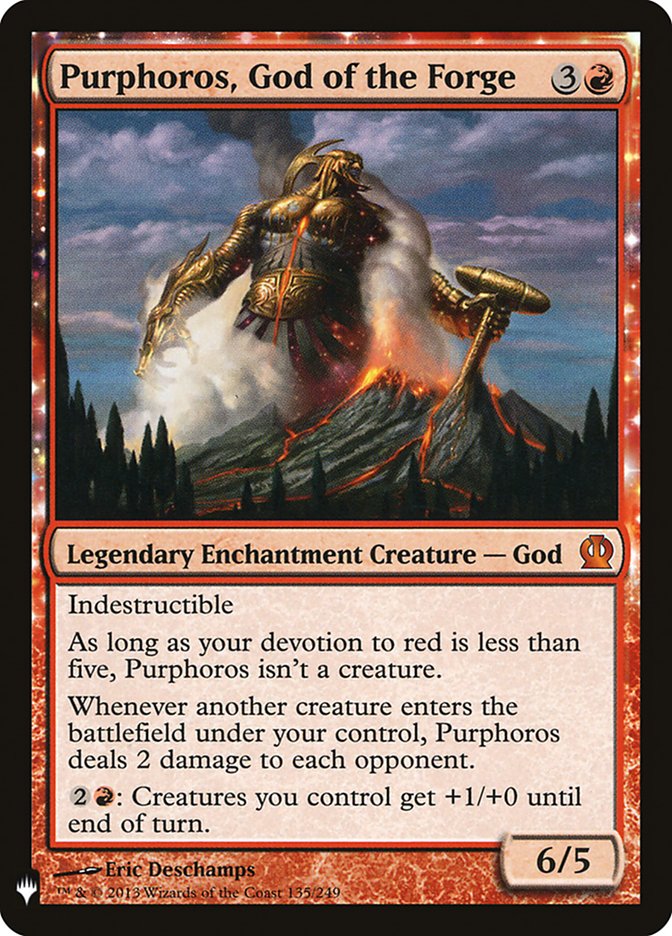 Purphoros, God of the Forge [Mystery Booster] | Devastation Store