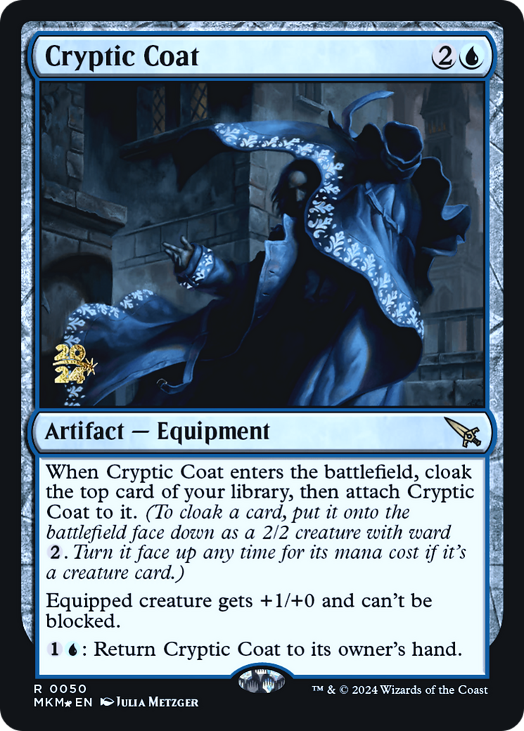 Cryptic Coat [Murders at Karlov Manor Prerelease Promos] | Devastation Store