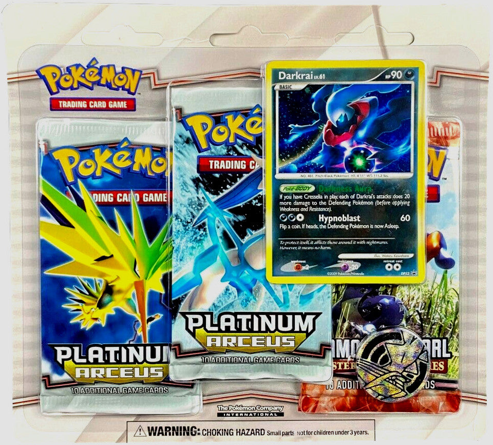 Platinum: Arceus - 3-Pack Blister (Darkrai) | Devastation Store
