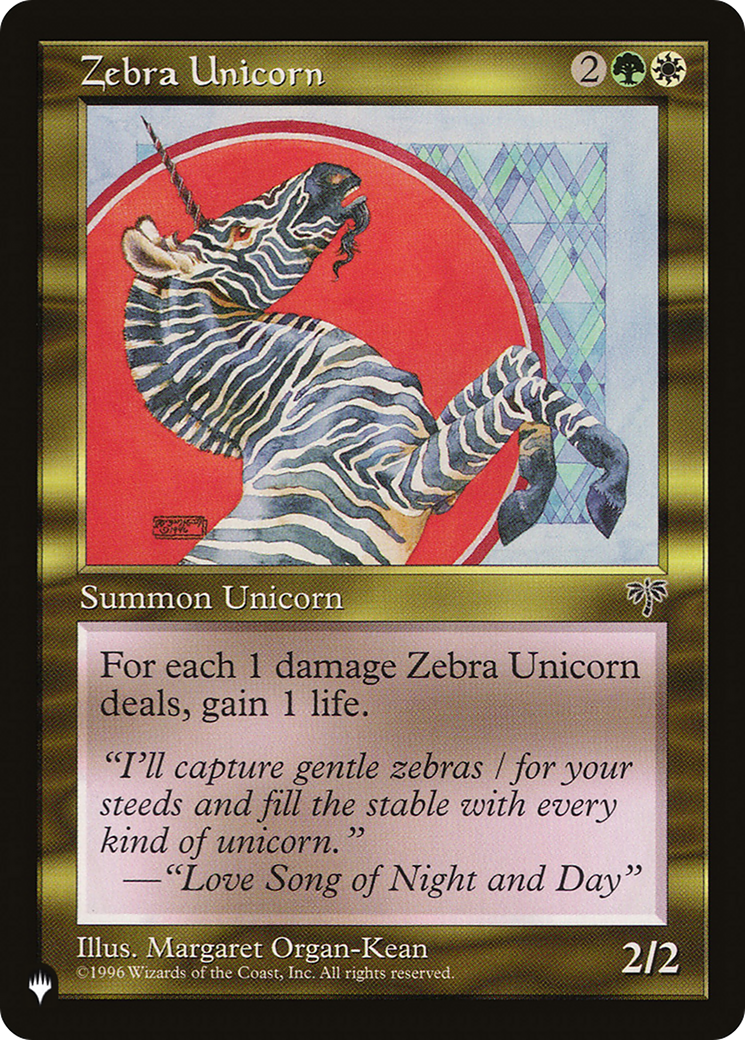 Zebra Unicorn [The List] | Devastation Store