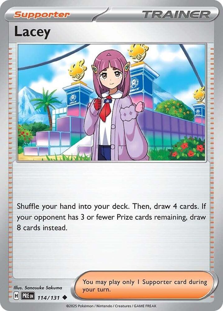 Lacey (114/131) [Scarlet & Violet: Prismatic Evolutions] | Devastation Store