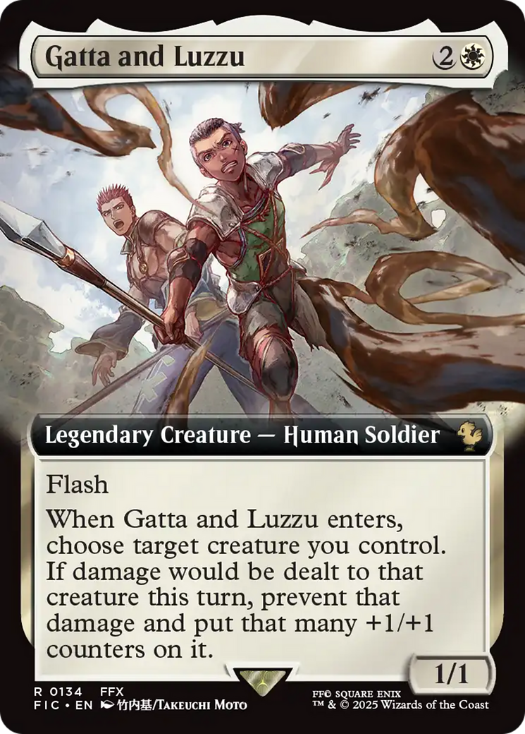 Gatta and Luzzu (Extended Art) [FINAL FANTASY Commander] | Devastation Store