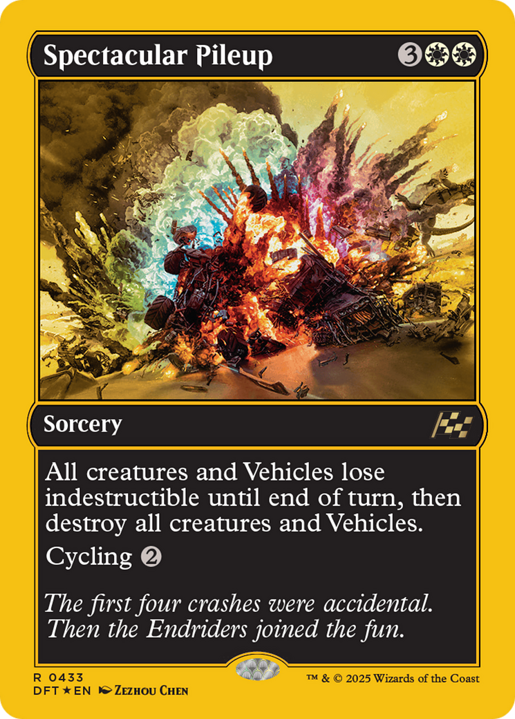 Spectacular Pileup (First-Place Foil) [Aetherdrift] | Devastation Store