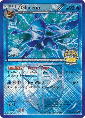 Glaceon (023/116) (City Championships) (Staff) [League & Championship Cards] | Devastation Store