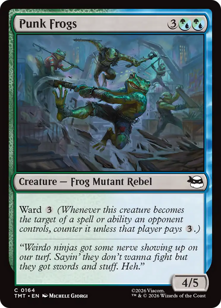 Punk Frogs [Teenage Mutant Ninja Turtles] | Devastation Store