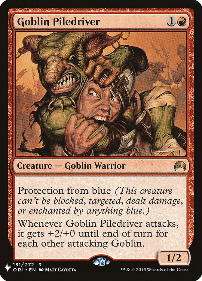 Goblin Piledriver [Mystery Booster] | Devastation Store