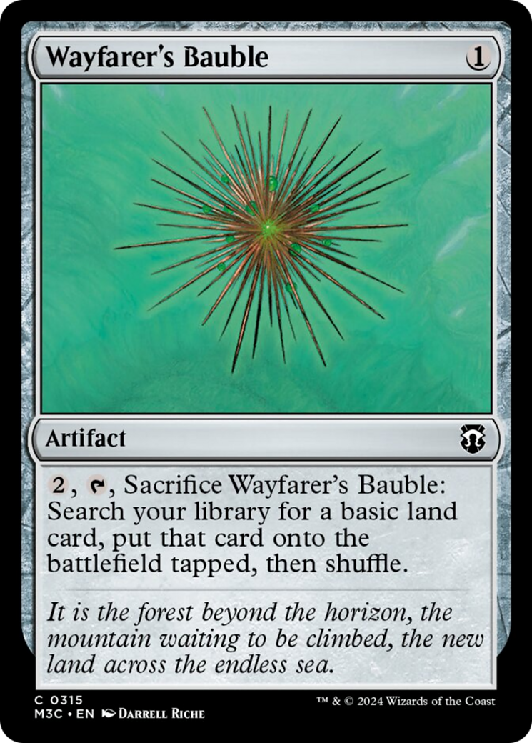 Wayfarer's Bauble (Ripple Foil) [Modern Horizons 3 Commander] | Devastation Store