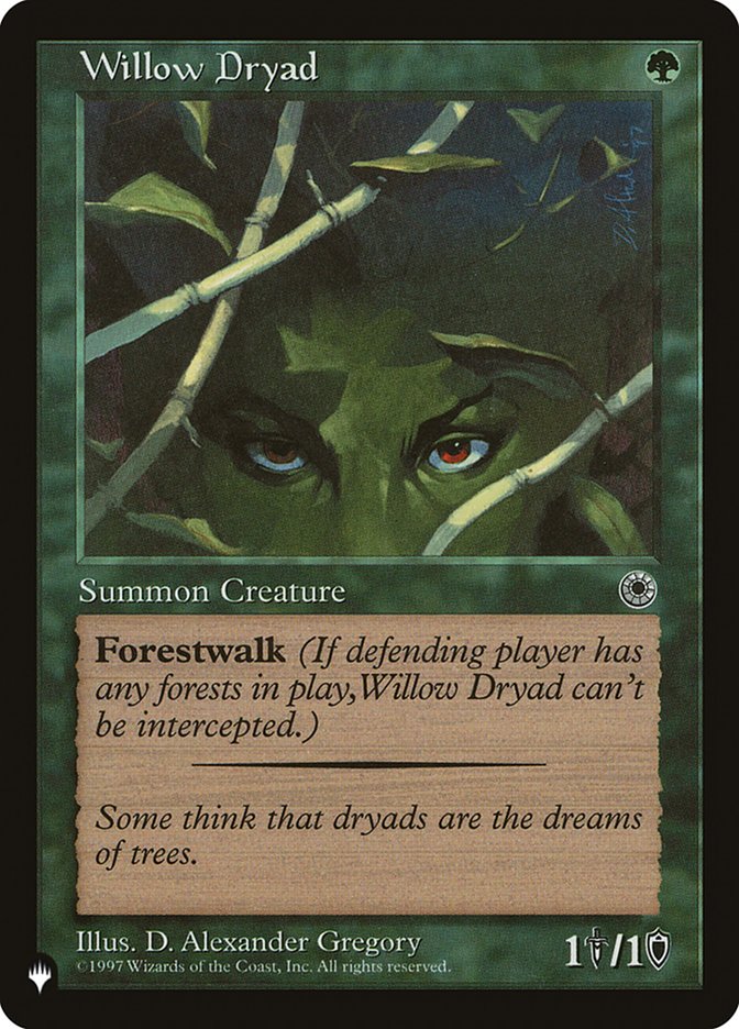Willow Dryad [The List] | Devastation Store