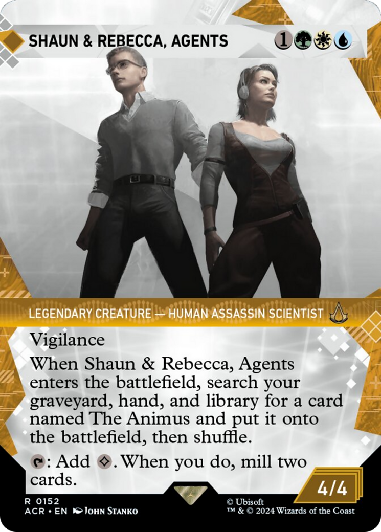 Shaun & Rebecca, Agents (Showcase) [Assassin's Creed] | Devastation Store
