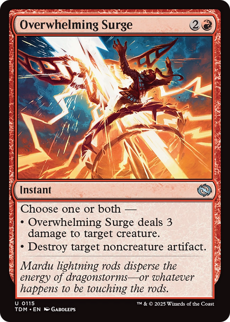 Overwhelming Surge [Tarkir: Dragonstorm] | Devastation Store