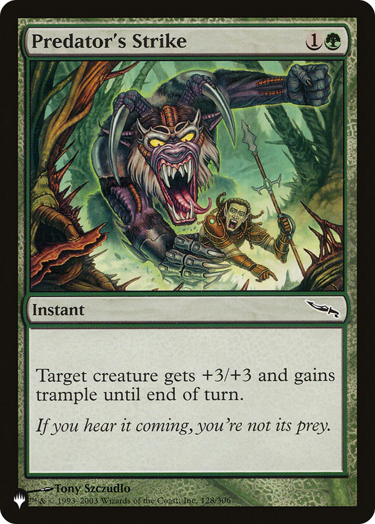 Predator's Strike [The List Reprints] | Devastation Store