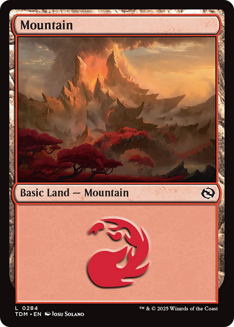 Mountain (0284) [Tarkir: Dragonstorm] | Devastation Store