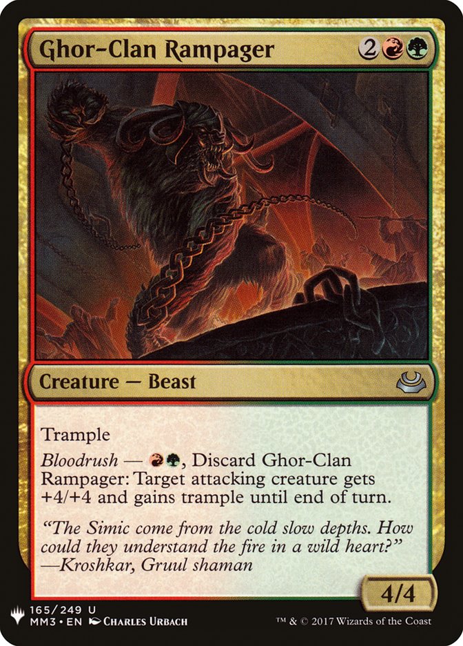 Ghor-Clan Rampager [Mystery Booster] | Devastation Store