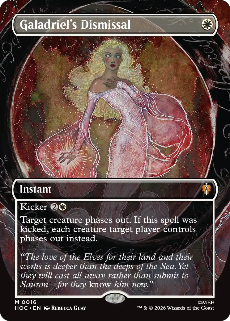 Galadriel's Dismissal (Borderless) [The Hobbit: Eternal-Legal] | Devastation Store