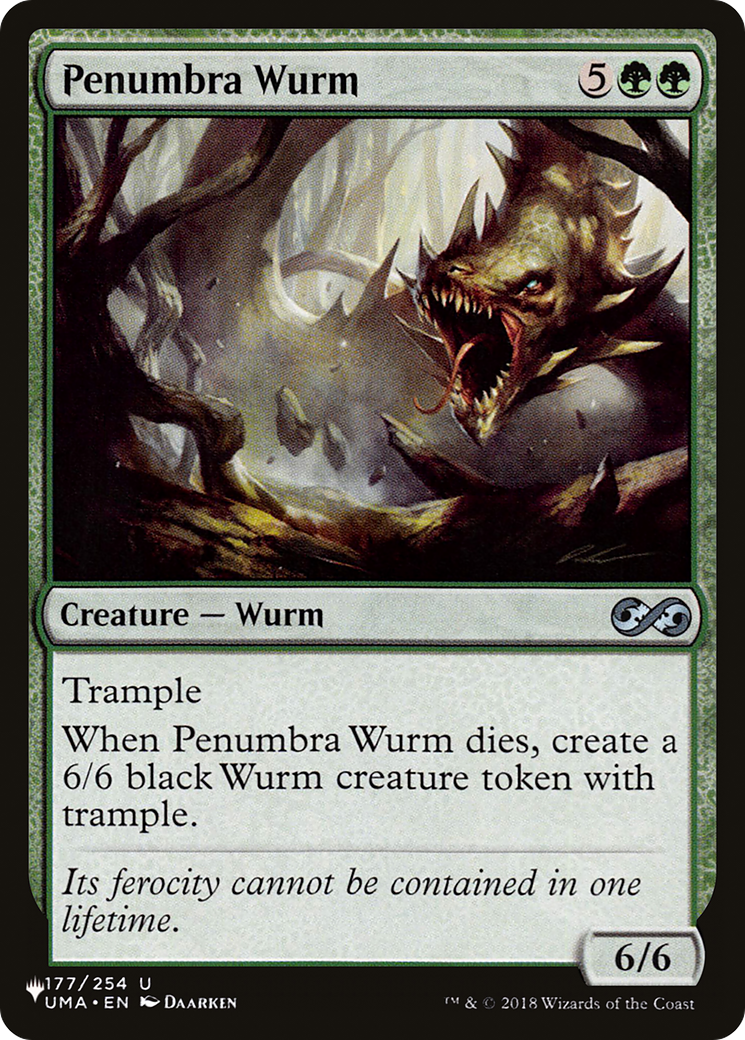 Penumbra Wurm [The List Reprints] | Devastation Store