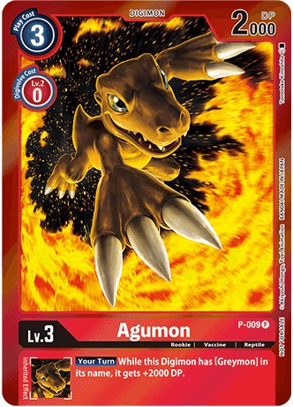 Agumon [P-009] (Gift Box 2022) [Promotional Cards] | Devastation Store