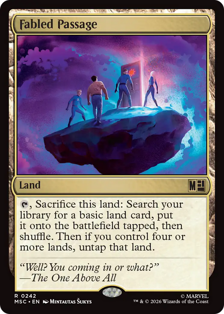 Fabled Passage [Marvel Super Heroes Commander] | Devastation Store