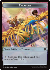 Treasure // Clue Double-Sided Token [Teenage Mutant Ninja Turtles Commander Tokens] | Devastation Store