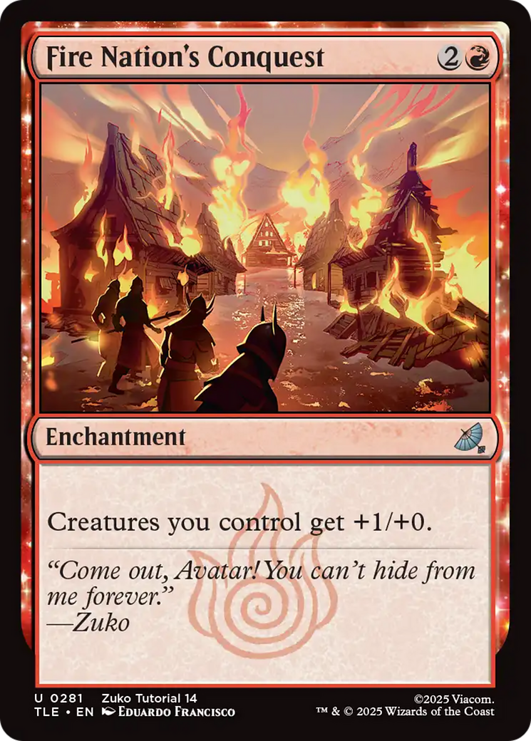 Fire Nation's Conquest (0281) [Avatar: The Last Airbender: Eternal-Legal] | Devastation Store
