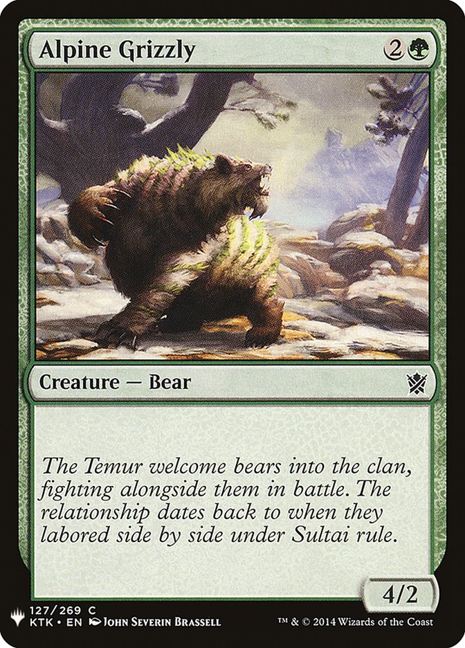 Alpine Grizzly [Mystery Booster] | Devastation Store
