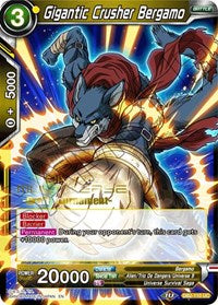 Gigantic Crusher Bergamo (Divine Multiverse Draft Tournament) (DB2-110) [Tournament Promotion Cards] | Devastation Store