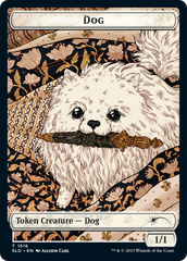 Dog // Cat Double-Sided Token [Secret Lair Commander Deck: Raining Cats and Dogs Tokens] | Devastation Store