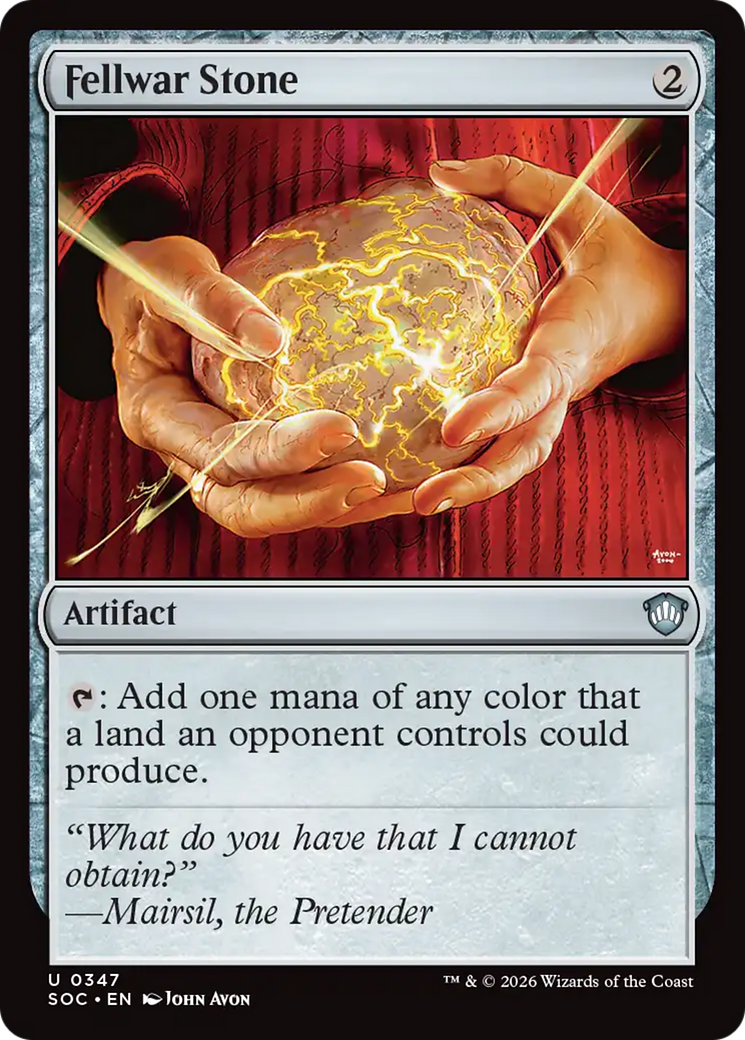 Fellwar Stone [Secrets of Strixhaven Commander] | Devastation Store