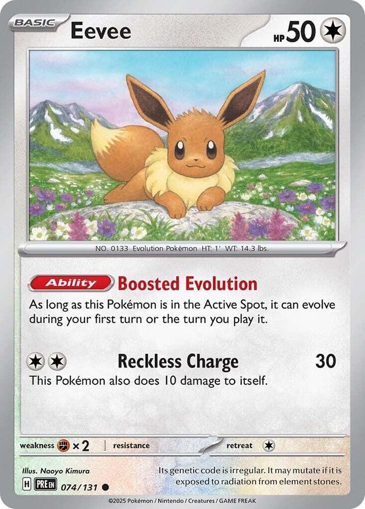 Eevee (074/131) [Scarlet & Violet: Prismatic Evolutions] | Devastation Store