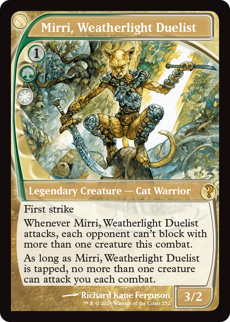 Mirri, Weatherlight Duelist (Future Sight) [Mystery Booster 2] | Devastation Store