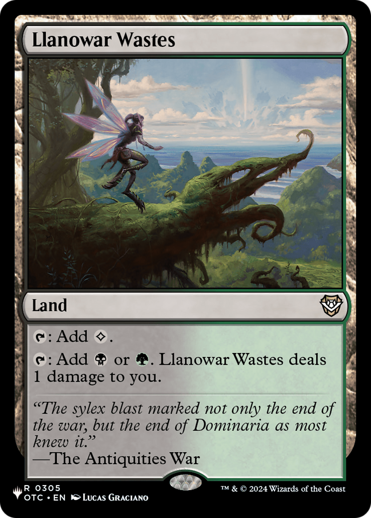Llanowar Wastes (OTC) [The List] | Devastation Store