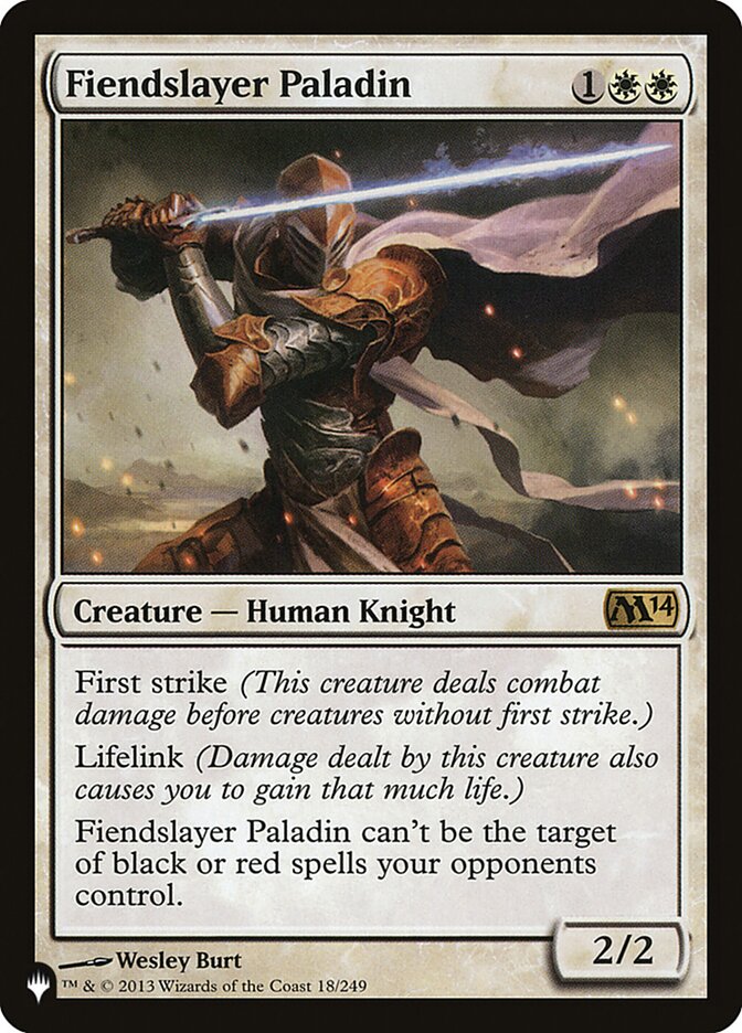 Fiendslayer Paladin [The List] | Devastation Store