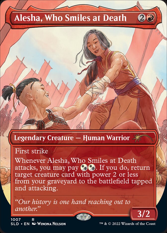 Alesha, Who Smiles at Death [Secret Lair Drop Series] | Devastation Store