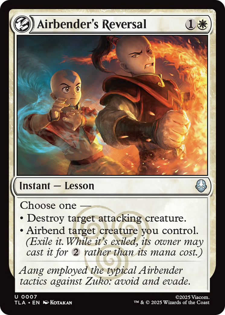 Airbender's Reversal [Avatar: The Last Airbender] | Devastation Store