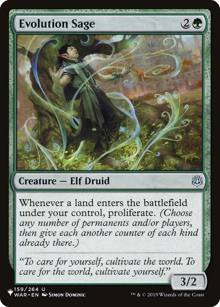 Evolution Sage [The List Reprints] | Devastation Store