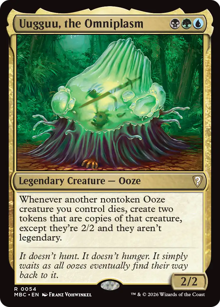 Uugguu, the Omniplasm [Mystery Booster: Commander Edition] | Devastation Store
