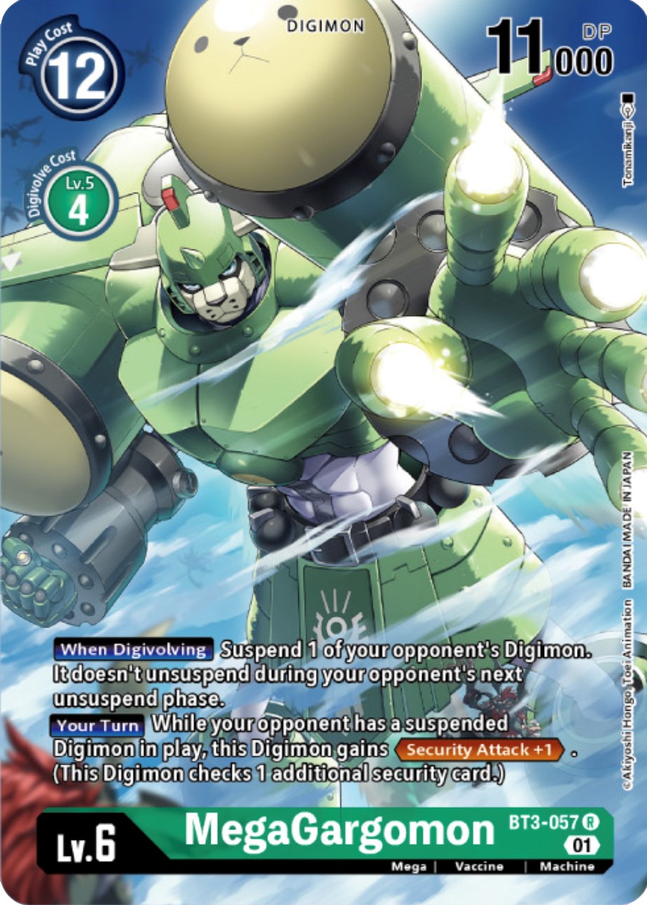 MegaGargomon [BT3-057] (Digimon Card Game Deck Box Set) [Release Special Booster Promos] | Devastation Store