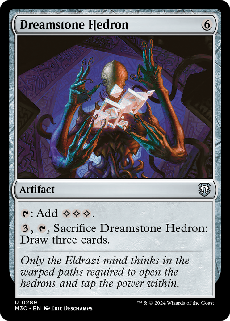 Dreamstone Hedron (Ripple Foil) [Modern Horizons 3 Commander] | Devastation Store