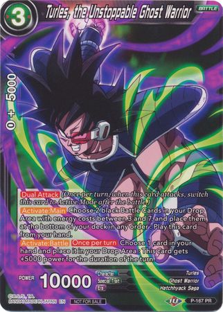 Turles, the Unstoppable Ghost Warrior (P-167) [Promotion Cards] | Devastation Store